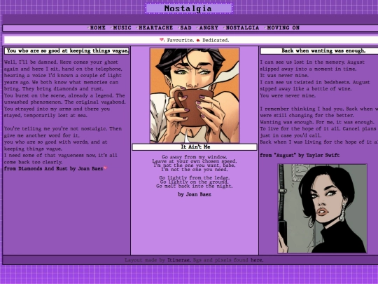 music/nostalgia screenshot