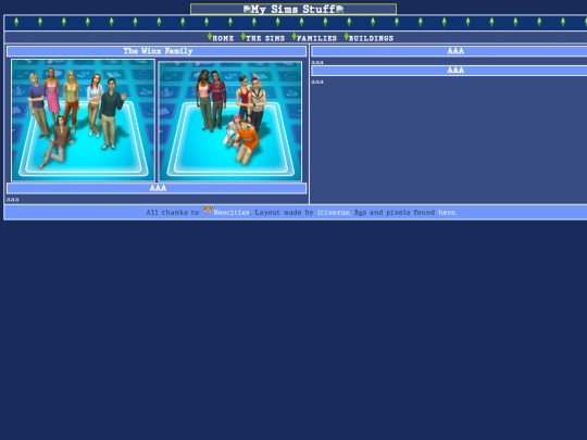 sims/simsfamilies screenshot