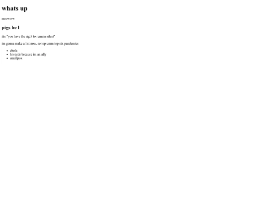 index screenshot