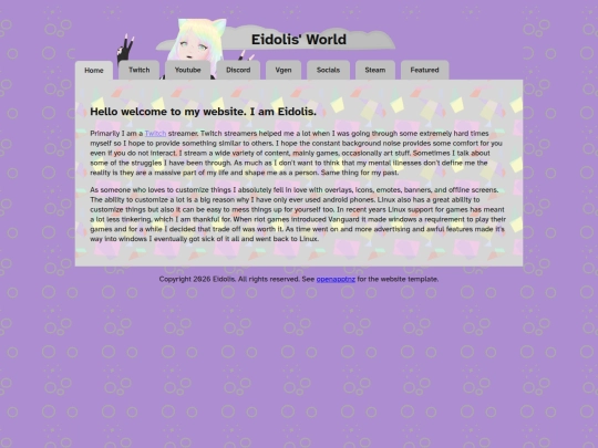 index screenshot