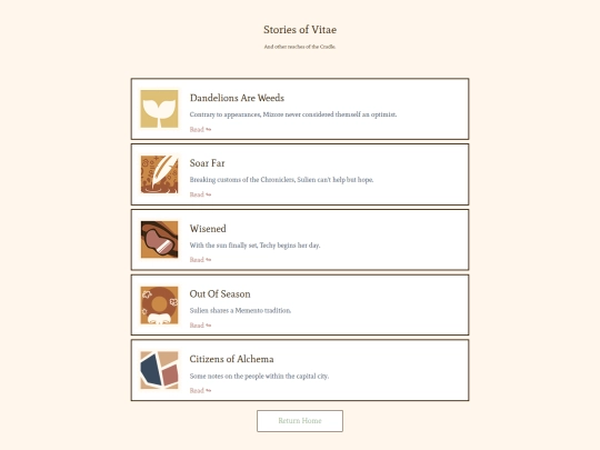 stories screenshot