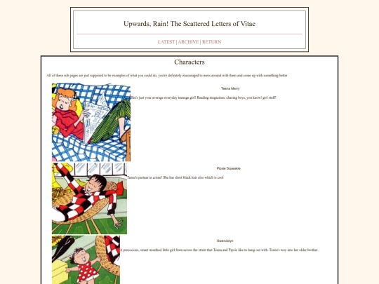 webcomic/characters screenshot