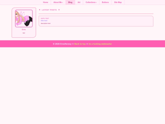 blog screenshot