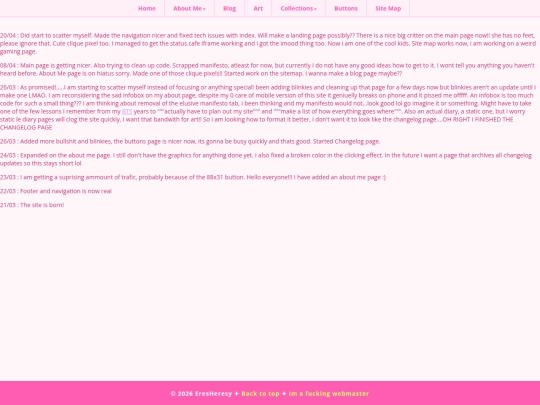 changes screenshot