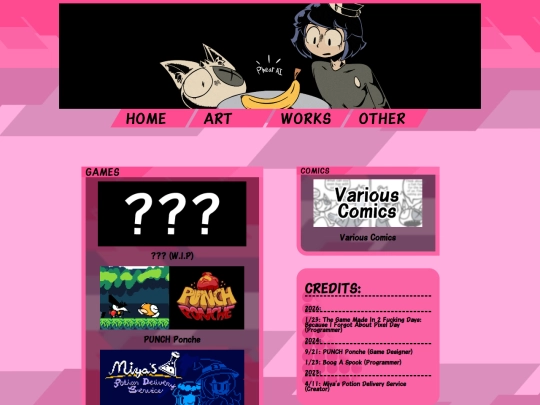 WorksPage screenshot