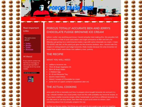 cookbook/benandjerry screenshot