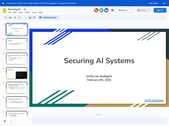 ai-sec screenshot
