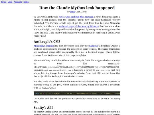 claude-cms screenshot