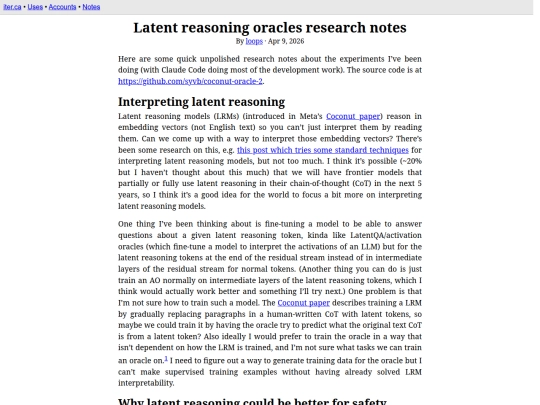 cocoracle screenshot
