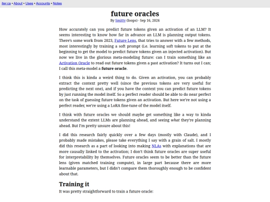 future-oracles screenshot