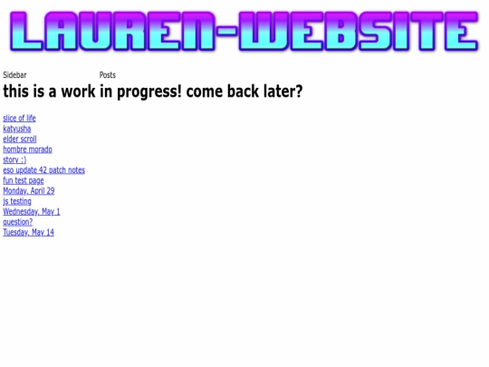index screenshot