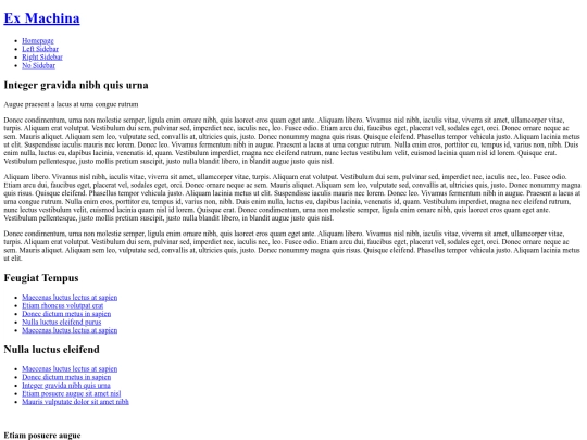 css/right-sidebar screenshot