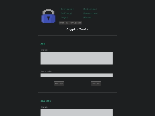 site/crypto screenshot