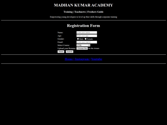 Mdhn Academy/reg screenshot