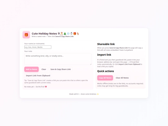 index screenshot