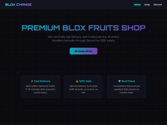 Bloxchange screenshot