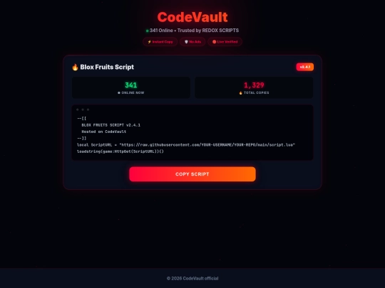 website.io screenshot