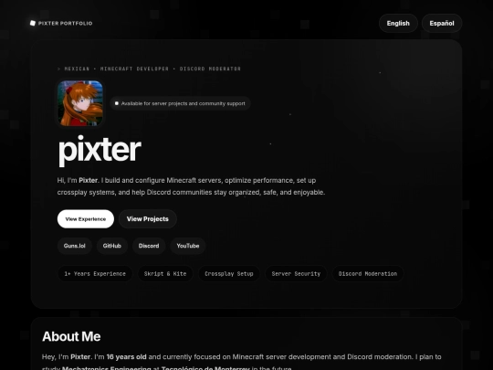 index screenshot