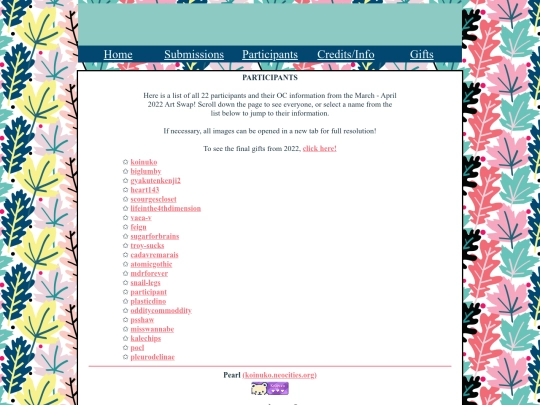 participants2022 screenshot