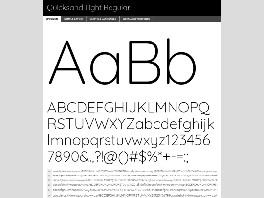 Quicksand/quicksand-variablefont_wght-demo screenshot