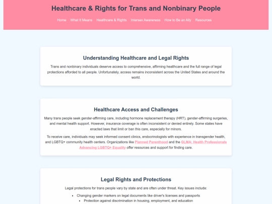 healthcare-and-rights screenshot