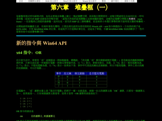 new/win64asm/w64asm_ch006 screenshot