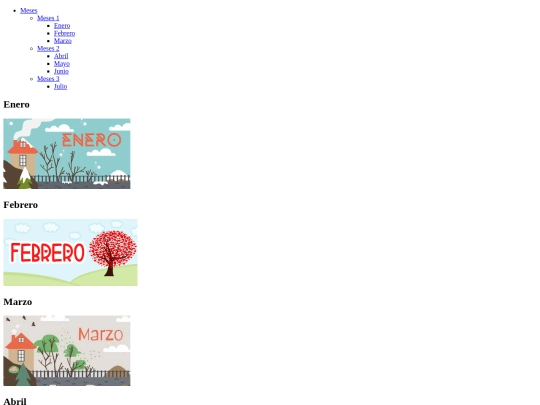 Meses/meses screenshot