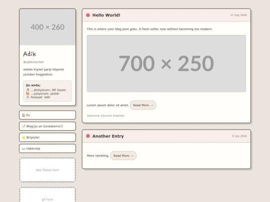 blog screenshot