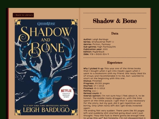 library-pages/shadow&bone screenshot
