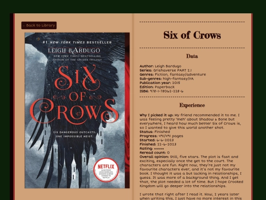 library-pages/six-of-crows screenshot