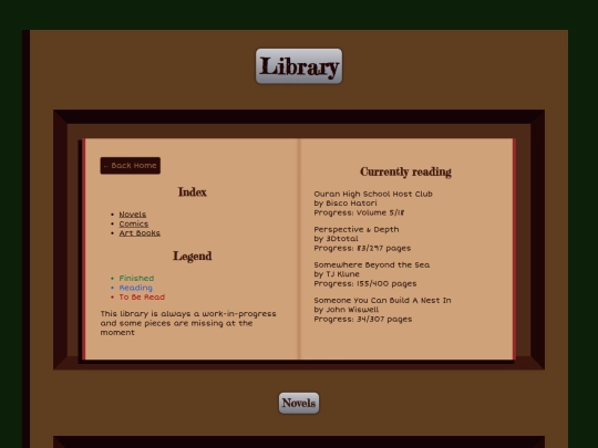 library screenshot