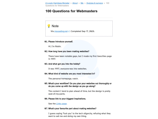 about/me/quizzes/webmaster screenshot