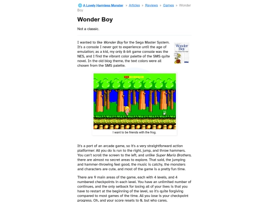 articles/reviews/games/wonder-boy screenshot