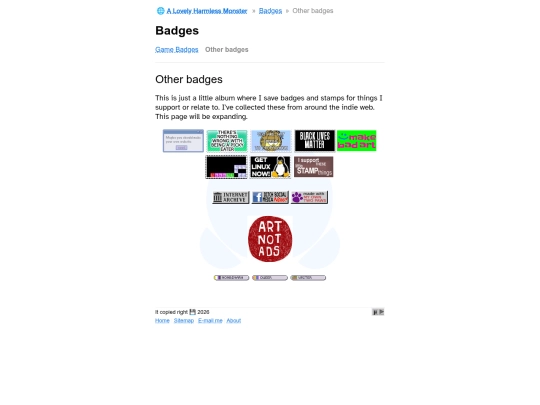 badges/other screenshot