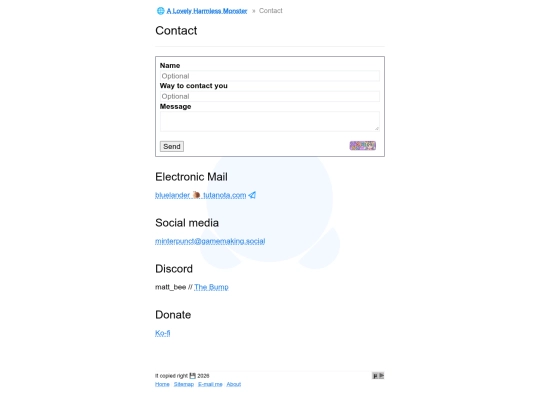 contact screenshot