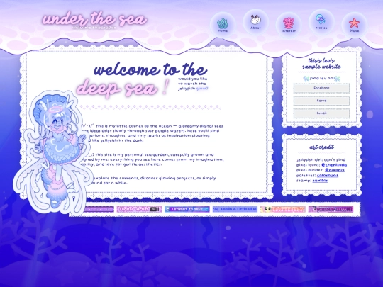 web sample/sample1/home screenshot