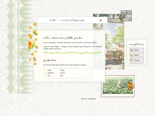 web sample/sample2/home screenshot