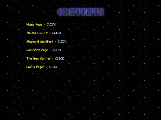 Contents screenshot