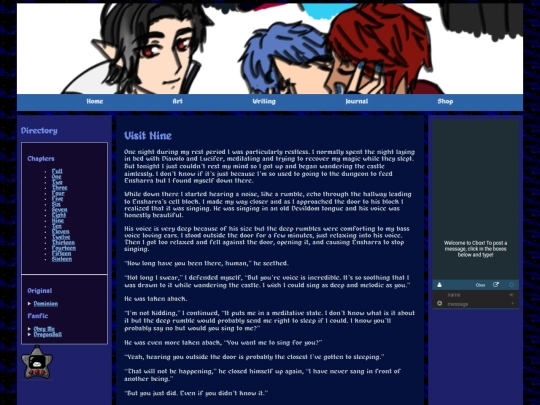 Writing/Drizzm Visits Ensharra/DrizzmVisitsEnsharraVisitNine screenshot