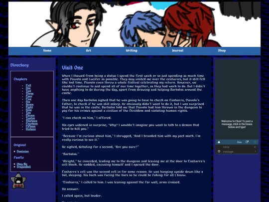Writing/Drizzm Visits Ensharra/DrizzmVisitsEnsharraVisitOne screenshot