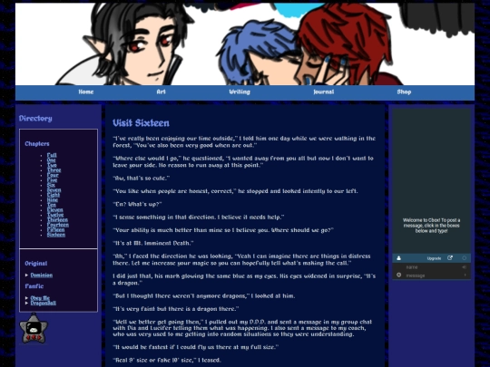 Writing/Drizzm Visits Ensharra/DrizzmVisitsEnsharraVisitSixteen screenshot