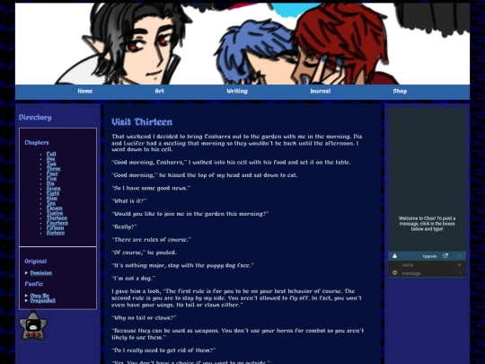 Writing/Drizzm Visits Ensharra/DrizzmVisitsEnsharraVisitThirteen screenshot