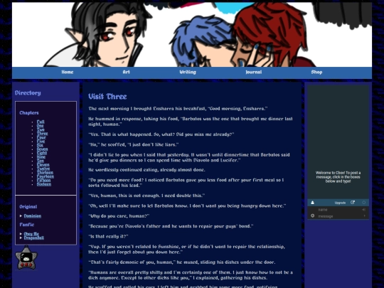 Writing/Drizzm Visits Ensharra/DrizzmVisitsEnsharraVisitThree screenshot