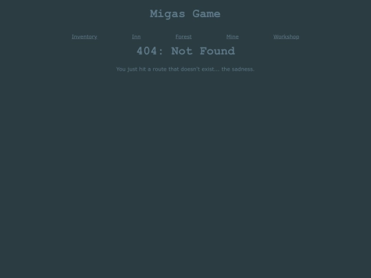 migas-alpha/404 screenshot