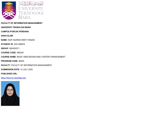 aboutme screenshot