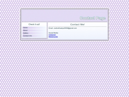 Contact screenshot