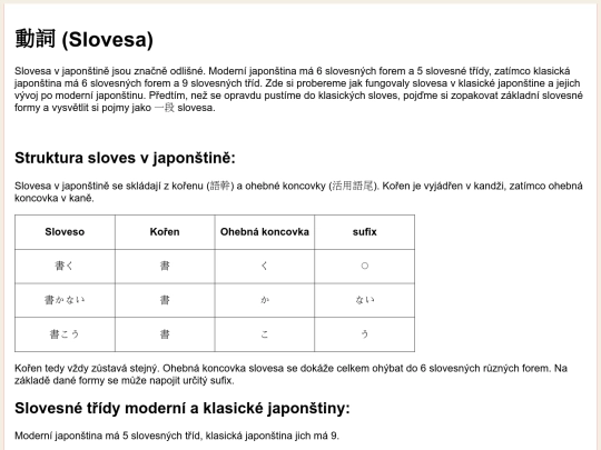 slovesa screenshot