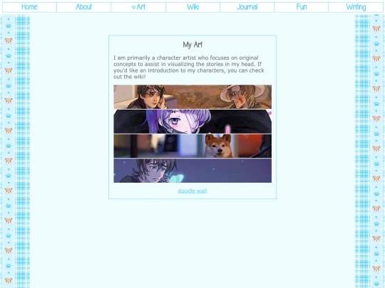 artoldpagewithfade screenshot
