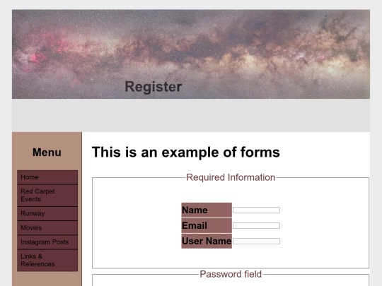 register screenshot