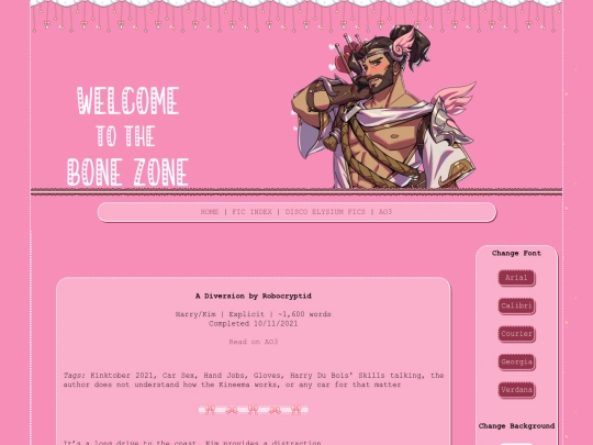 fics/diversion screenshot